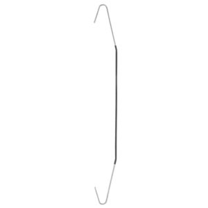 Dubbelhaak met spiraal