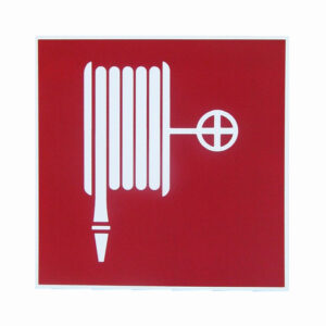 Bord Brandslanghaspel 20x20cm kunststof