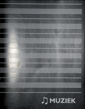 Muziekschrift Qbasic 165x210mm, 10 stuks