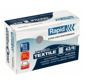 Nietjes Rapid 43/6 textiel