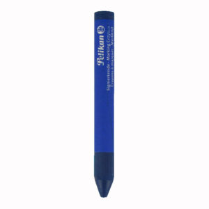 Merkkrijt blauw zeshoek Pelikan (12x)