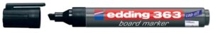 Edding 363 whiteboardmarker zwart beitel