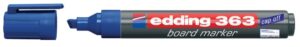 Edding 363 whiteboardmarker blauw beitel