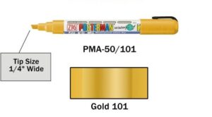 Posterman PMA50-101 goud 6mm