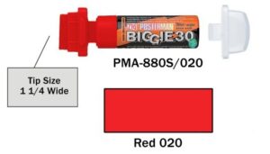 Posterman PMA880-020 rood 30mm