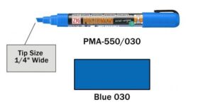 Posterman blauw PMA550/030 6mm