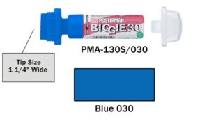 Posterman Biggie blauw 30mm PMA130/030