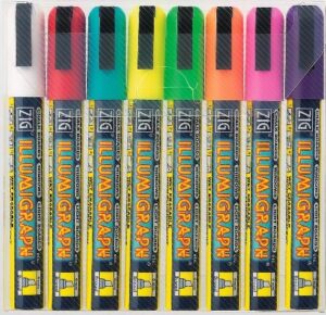 Illumigraph PMA510 kleurset etui 8 stuks