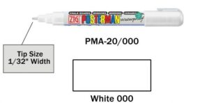 Posterman PMA20-000 wit 1mm