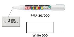 Posterman PMA30-000 wit 2mm