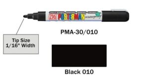 Posterman PMA30-010 zwart 2mm