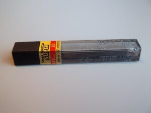 Vulpotlood vulling Pentel Super 0,5mm 2B