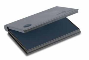 Stempelkussen 90x50mm zwart