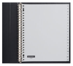 Tabblad A4 23-rings PP A-Z extra breed