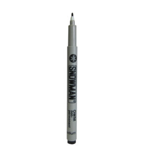 O.H.P. marker zwart 1.0 - 2.0mm non perm