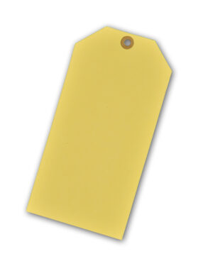 Label geel 25x50mm nummer 0 (1000x)