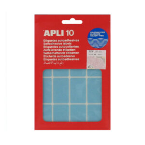 Etiket 25x40mm blauw -Apli 2755- 128st.