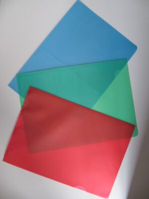 L-tas pp 120mu A4 blauw