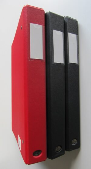 Ringband A4 rood Multo venster