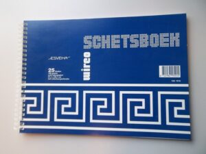 Schetsboek Wireo groot