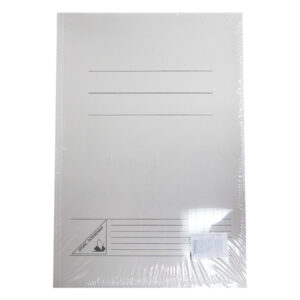 Stofklepmap grijs 240x350mm (folio)