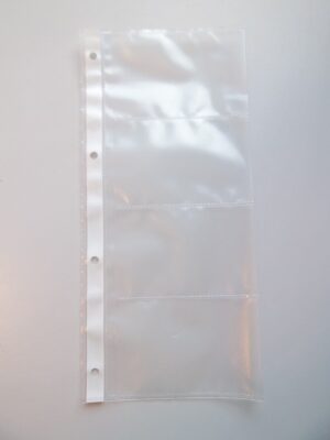 Visitekaarttassen 12 x 4 stuks