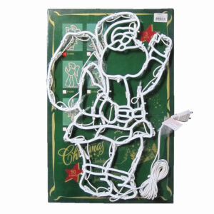 Verlichtingsframe kerstman mini