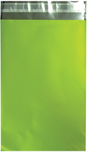 Cadeaufolie zakje appelgroen 25x35cm