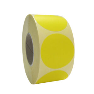Etiket 40mm geel permanent (1000x)