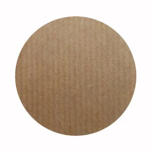 Etiket 25mm kraft permanent (1000x)