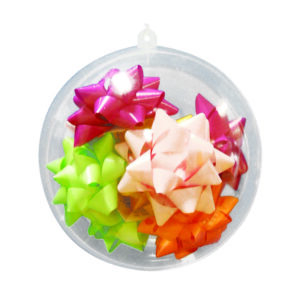 Bol 10cm transparant acryl (1x)