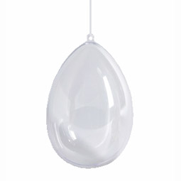 Ei hoogte 10cm transparant acryl (1x)