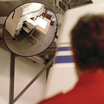 Bewakingsspiegel 30cm (binnengebruik)