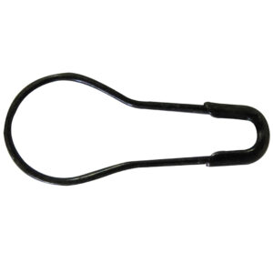 Veiligheidsspeld 22mm peer zwart (1000x)