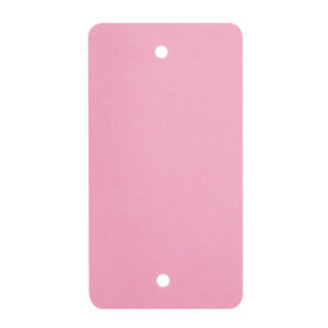 PVC label 108x54mm roze (1000x)