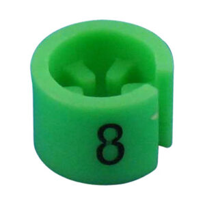 MB mini groen zwart maat 10 (100x)