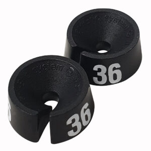 MB3 zwart wit maat 36 (25x)