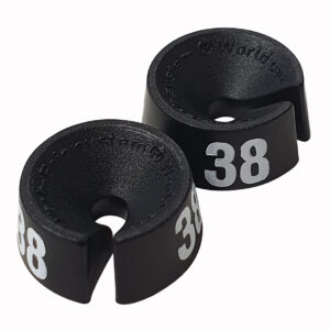 MB3 zwart wit maat 38 (25x)