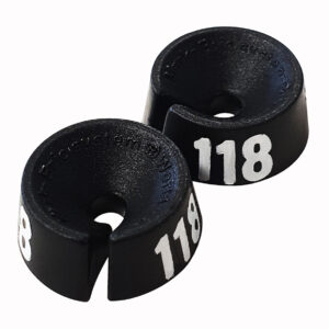 MB3 zwart wit maat 118 (25x)