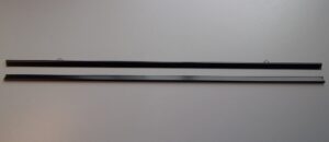 Posterklem zwart set 60cm 2 haakjes