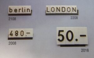 Cijfer 0 Perfect 2008 wit/zwart