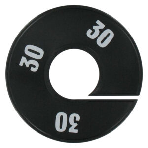 Maatring zwart wit maat 30