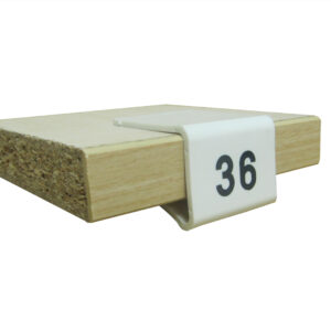 Maataanduider wit zwart bedrukking 35