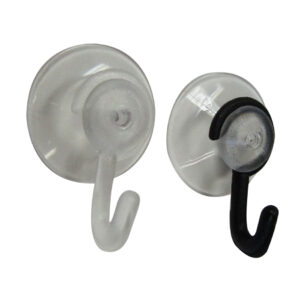 Zuignap 40mm met transparante haak (1x)