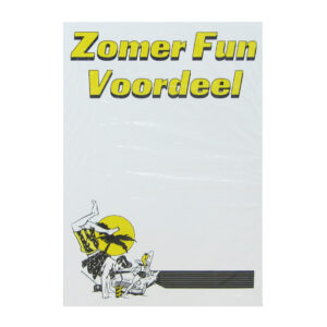 Prijskaart ZOMER FUN A4 (50x)