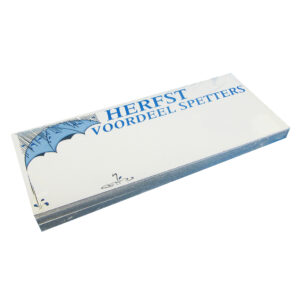 Prijskaart Herfstvoordeel 50x80mm (50x)