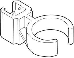 Buisklem transparant 28-35mm