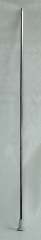 Buis verstelbaar BD 18mm 100/170cm grijs