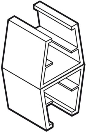 Verbindingsklem grijs S1