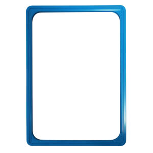 Prijskaartraam blauw A6 S1